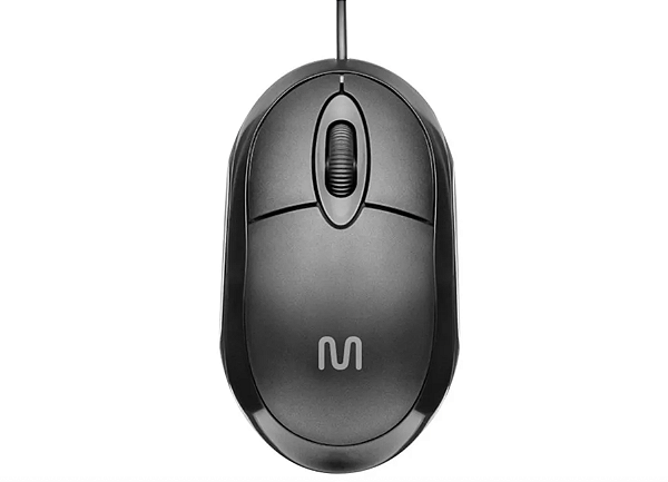 Mouse Classic Óptico USB Preto