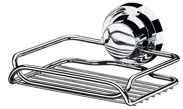 Saboneteira Com Ventosa Future Em Aço