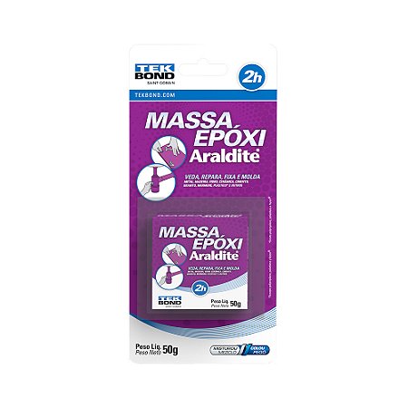 Adesivo TekBond Araldite Massa de Alta Performance 50g