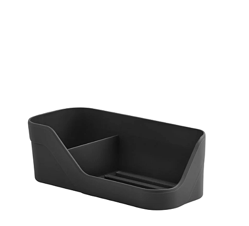 Suporte Porta Esponja E Detergente Ou Preto