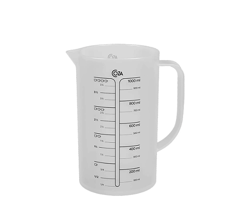 Jarra Medidora Graduara 1L Coza Transparente