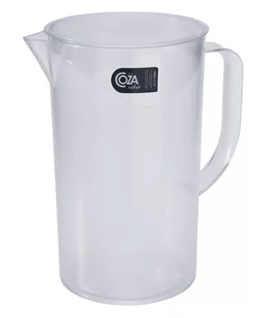 Jarra Coza 2L Acrílico Reforçada Cristal