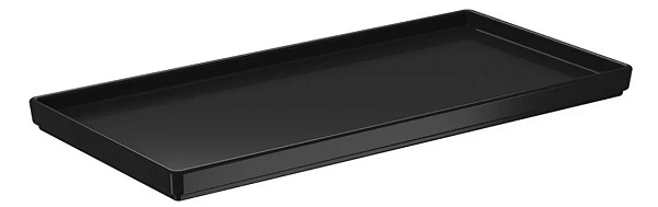 Prato Coza Retangular Multiuso Preto