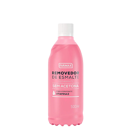 Removedor de Esmalte sem Acetona 500ml Farmax
