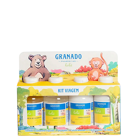 Kit Viagem Bebê Tradicional Granado