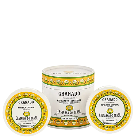Kit Esfoliante E Manteiga Corporal Castanha do Brasil Granado