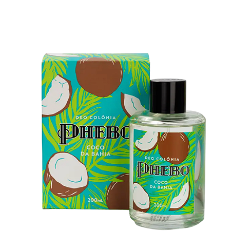 Colônia Phebo Coco da Bahia 200ml