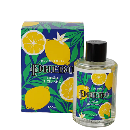 Colônia Phebo Limão Siciliano 200ml