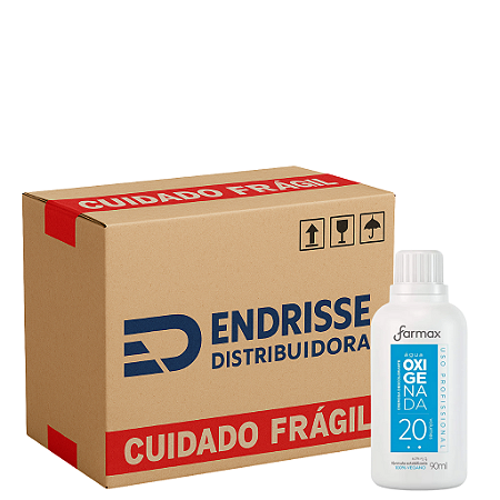 Água Oxigenada 20 Vol. 90 ml Farmax C/ 12 UN