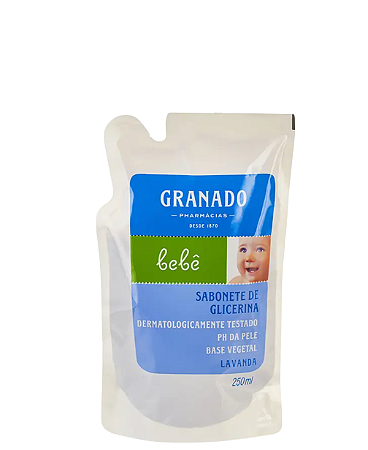 Refil Sabonete Granado Bebê Lavanda 250ml