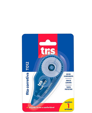 Fita Corretiva 12mx5mm Tris