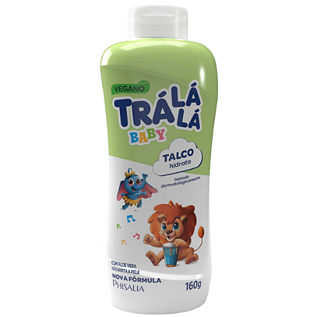 Talco Trá Lá Lá Baby Hidrata 160g