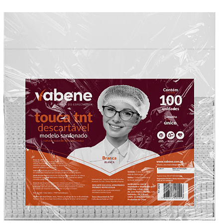 Touca Sanfonada TNT 100 und. Vabene