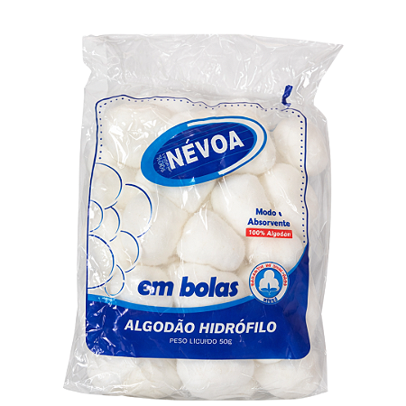 Algodão Bola Nevoa 50G