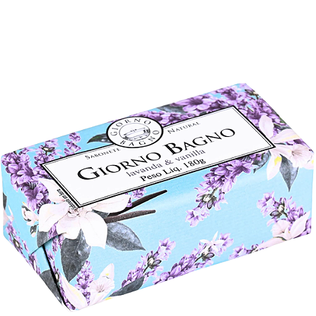 Sabonete Em Barra Lavanda & Vanilla 180G Giorno Bagno