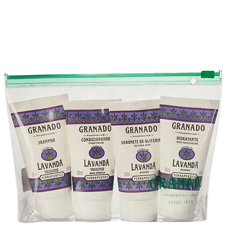 Kit Miniaturas Granado Lavanda 4x50ml
