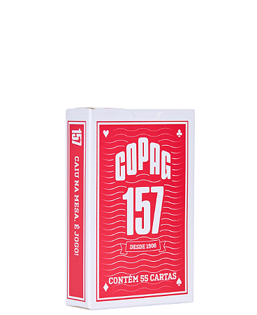 Baralho Naipe Convencional Vermelho 157 Copag