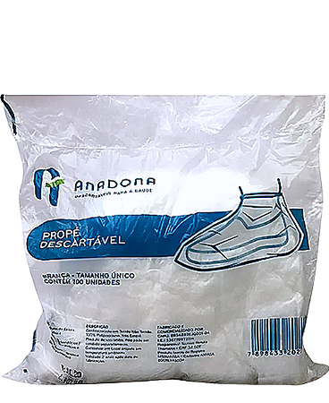 Propé Branco 20GR 100unid. ANADONA