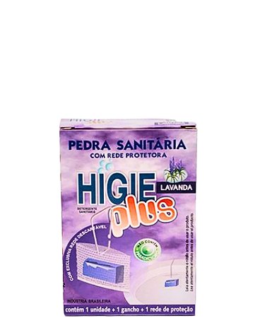 Pedra Sanitária C/ Rede HIGEPLUS Lavanda