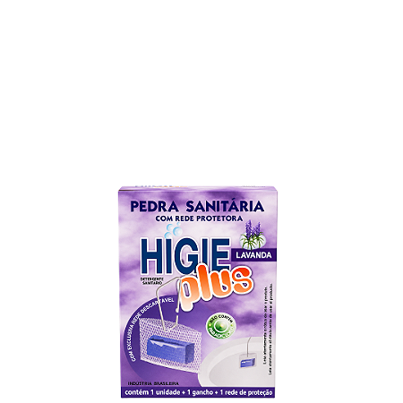 Pedra Sanitária C/ Rede HIGEPLUS Lavanda