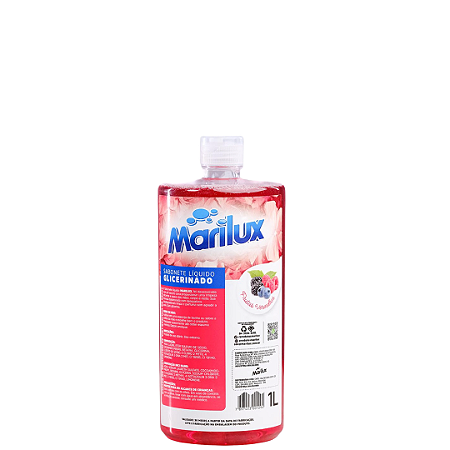 Sabonete Líquido 1L Frutas Vermelhas Marilux