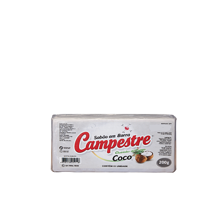 Sabão em Barra Campestre Coco 200G