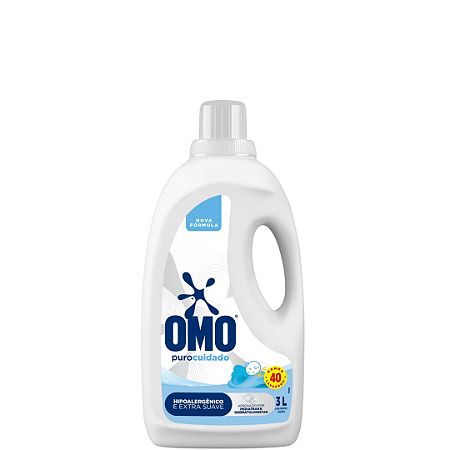 Sabão Líquido OMO Puro Cuidado 3L