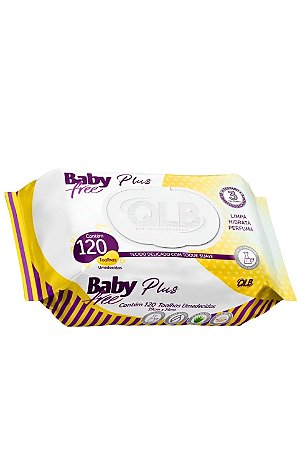 Lenços Umedecidos C/120 Baby Free Plus