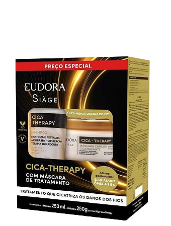 Combo Siàge Cica-Therapy Shampoo + Máscara