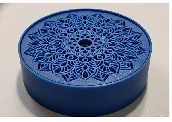 Caixa Porta Joias Mandala Decorativa Com Tampa