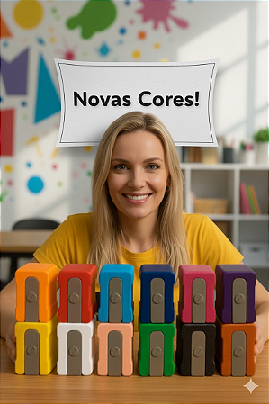 Porta Canetas Decorativo Mesa Escritório Apontador