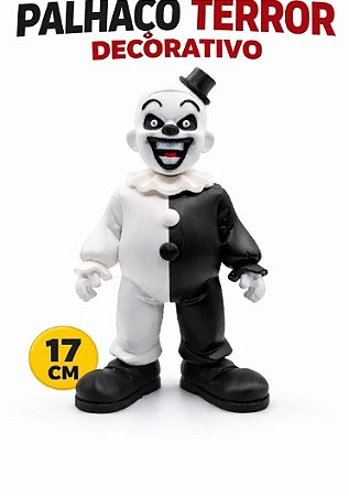 Boneco Palhaço Decorativo Terror 17cm