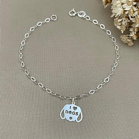 Pulseira I Love Dogs