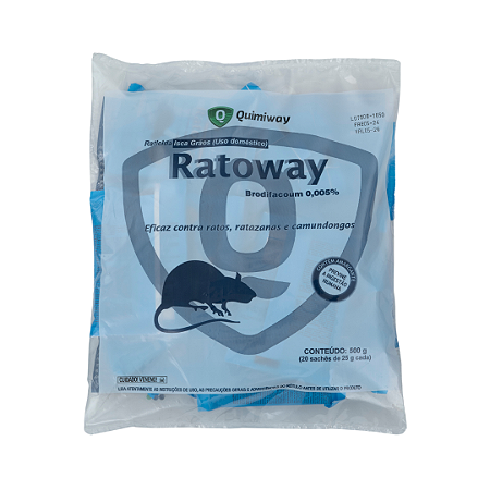 RATOWAY ISCA GRÃOS  1 KG