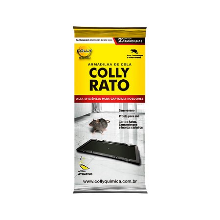 ARMADILHA COLLY COLA PARA RATOS - 02 UNIDADES