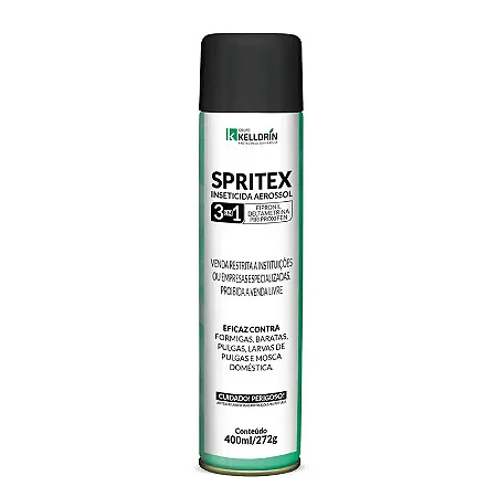 SPRITEX INSETICIDA AEROSSOL 400ML/272G