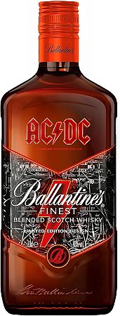 Whisky Ballantine's Finest AC/DC Edição Limitada 750ml