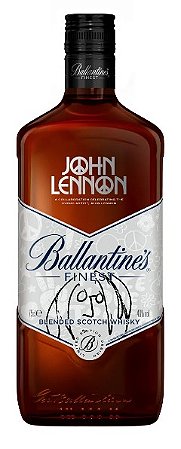 Whisky Ballantine's Finest Edição Limitada John Lennon 750ml