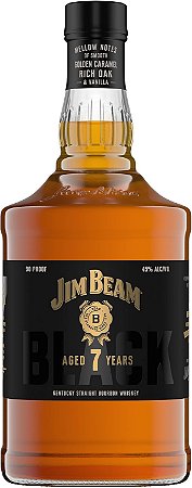 Whiskey Bourbon Americano Jim Beam Black Extra Aged 7 Years 1L