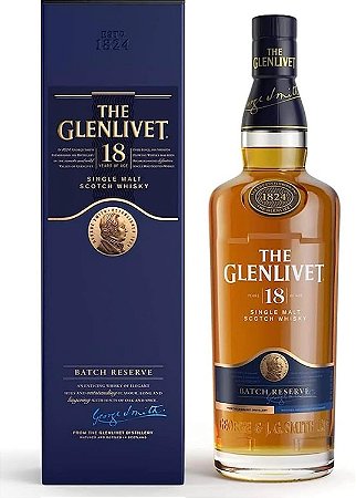 Whisky The Glenlivet 18 Anos Batch Reserve 750ml
