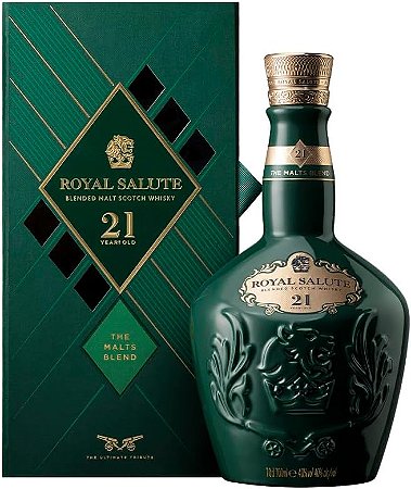 Whisky Escocês Blended 21 Anos Royal Salute The Malts Blend 700ml