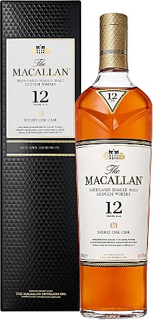The Macallan Whisky Sherry Oak 12 Anos Single Malt 700ml