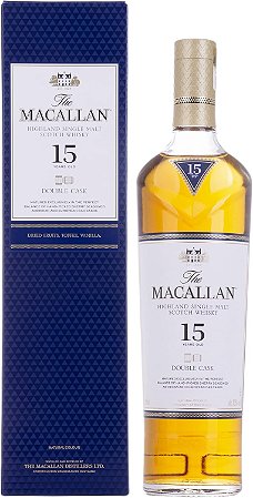 The Macallan Double Cask 15 Anos Single Malt Scotch Whisky Escocês 700ml