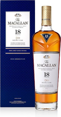 The Macallan 18 Anos Double Cask Scotch Whisky Escocês 700ml