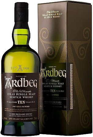 Whisky Single Malt Ardbeg 10 anos 750ml