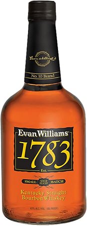 Whisky Bour Evan Williams Kentucky 1783 750ml
