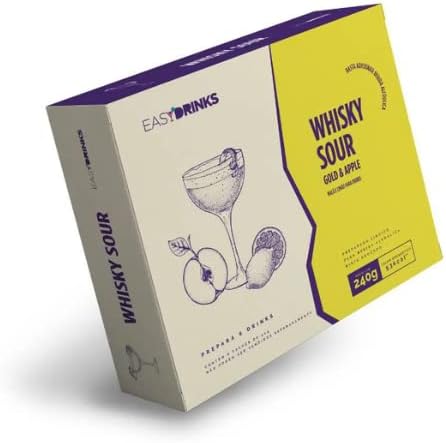 Drinks Clássicos Whisky Sour (Limão Siciliano e Maça)
