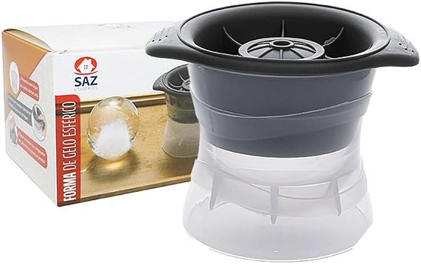 Forma de Gelo Esfera Whisky Drinks Bebidas