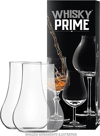 Kit 2 Copos Whisky Prime Pot Still Degustação Whisky