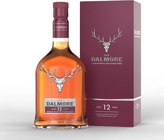 Whisky Escocês Dalmore 12 Single Malt 700ml